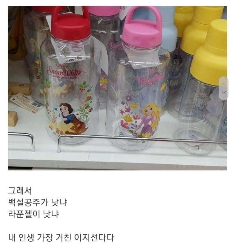 [유머] 다이소에서 인생물통을 찾았는데.jpg